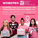 WORKPRO Mini Stapler with Staples, Pink Stapler Set Includes Two Small Staplers, One Staple Remover, 2000 Standard Staples - Cute Staplers for Desk with Non-Slip Base, Lock Design - Pink Ribbon