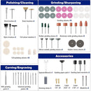 WORKPRO 530-Piece Rotary Tool Accessory Kit, Rotary Tool Bits for Easy Cutting, Grinding, Sanding, Polishing, Cleaning, Drilling, Carving and Engraving