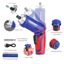 WORKPRO 18 Pcs General Home Tool Kit - Pink Ribbon