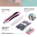 WORKPRO 258PCS / 284PCS Complete Household Tool Set - Pink Ribbon