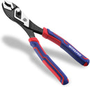 WORKPRO 8.5 Inch Slip Joint Pliers, Heavy Duty Carbon Steel Plier Tools | 4-Modes Adjustment, TPR Handle, Box-joint Design, Diamond-Grip Jaws with Nail Puller Teeth For Maximum Grip