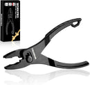 WORKPRO 4 Inch Slip Joint Pliers, Pocket/EDC Pliers for Tight Space | High-Toughness Alloy Steel, Two-Position Switch, Anti-Rust Coating, Serrated Jaws, Compact Size, Lightweight & Portable