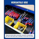 WORKPRO 2-Pack Plier Organizer Rack, Pliers Holder and Cutter Organizers with Non-Slip Rubber Base, 20-Slot Tool Box Organizer, Tool Drawer Organizer, Tool Storage, Plier Rack (Pliers Not Included)