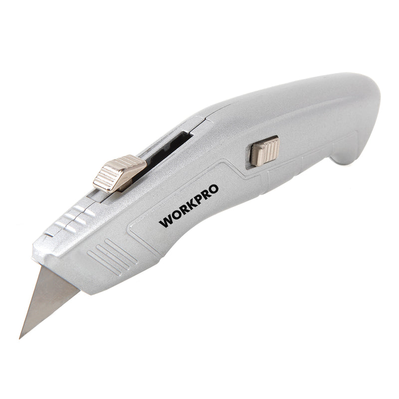 Retractable Utility Knife with Blade Storage