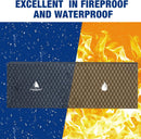 WORKPRO Garage Car Door Protector, 2 Pack Garage Wall Protector | 1.18” Ultra Thickness and Mesh Fabric Adhesive, Resilient NBR Foam Car Door Bumper Guards for Collision Protection