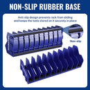 WORKPRO 2-Pack Plier Organizer Rack, Pliers Holder and Cutter Organizers with Non-Slip Rubber Base, 20-Slot Tool Box Organizer, Tool Drawer Organizer, Tool Storage, Plier Rack (Pliers Not Included)