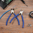 WORKPRO 2 Pack Wire Cutters, 6 Inch Precision Flush Cutters, Spring Loaded Side Cutting Pliers, Sharp Diagonal Cutters for Crafts, Jewelry Making, Electronics, 3D Print, Floral