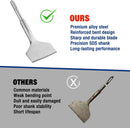 WORKPRO 3-inch SDS Plus Chisel, Cranked Angled Bent Tile Removal Chisel for Tile, Laminate Floor, Wall Moldings, Compatible with SDS-Plus Tools