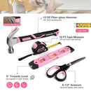 WORKPRO 258PCS / 284PCS Complete Household Tool Set - Pink Ribbon