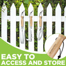 WORKPRO 3 Pcs Weed Puller, Crack Weeder and Hand Trowel Garden Tool Set