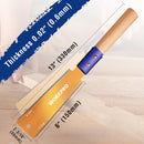 WORKPRO 6 Inch Japanese Pull Saw, Double-Edged Hand Saw for Wood Cutting with 14&17 TPI, SK5 Flexible Blade Flush Cut Saw with Non-Slip Beech Handle, Wide Head- for Beginner