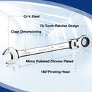 WORKPRO 22-Piece Ratcheting Combination Wrench Set