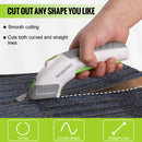 WORKPRO 4V Rechargeable Cordless Electric Scissors with 2 Blades