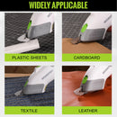 WORKPRO 4V Rechargeable Cordless Electric Scissors with 2 Blades