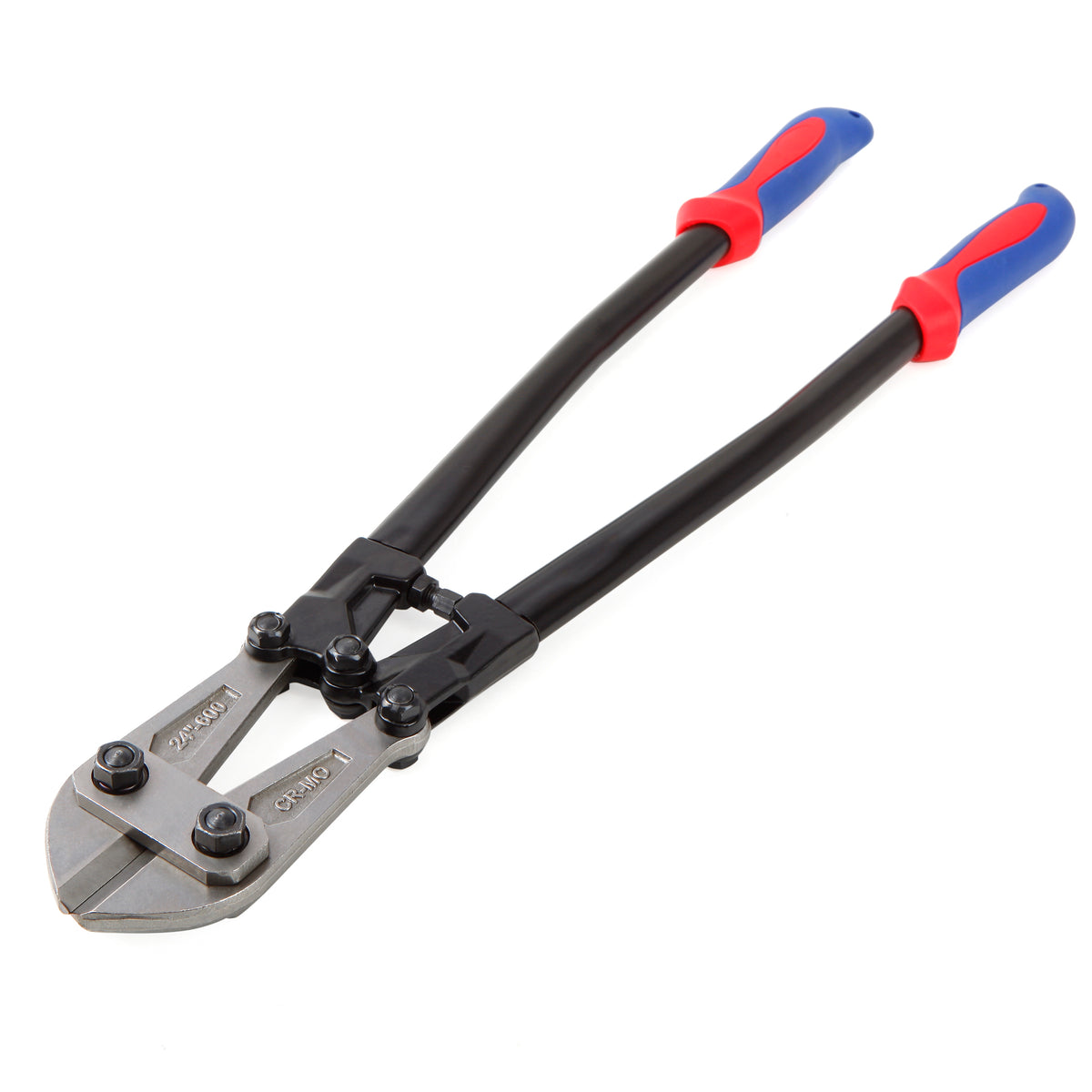 WORKPRO Bolt Cutter, Bi-Material Handle with Soft Rubber Grip, 24", Chrome Molybdenum Steel Blade