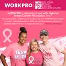 WORKPRO Garden Knee Pads with Foam Padding- Pink Ribbon