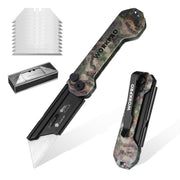 WORKPRO EDC Folding Utility Knife with quick open axis lock, innovation quality and durable secure build