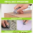 WORKPRO Ceramic Blade Magnetic Safety Cutter Includes 2 Blades, Gray