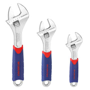 WORKPRO 3 Pcs Adjustable Wrench Set with innovation, quality, and chrome vanadium steel construction