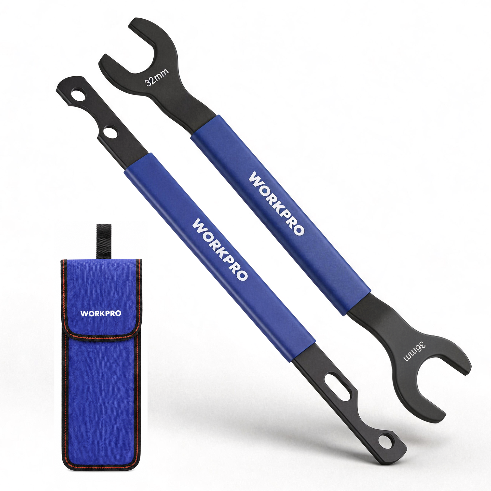 WORKPRO 32mm and 36mm fan clutch wrench set with water pump pulley holder, innovation quality high-quality