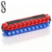 WORKPRO 2-Pack 1/4 in Hex Bit Holders, Bit Organizers with Carabiner