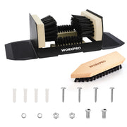 WORKPRO Boot Scrubber, Shoe Brush Kit, Boot Brush Set Outdoor Indoor