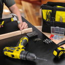 WORKPRO 12V Cordless Drill, Power Tool Set for Home, 177 Pieces Combo Kit with 14-inch Storage Bag and 2000mAh Lithium-Ion Battery & Charger (Yellow)