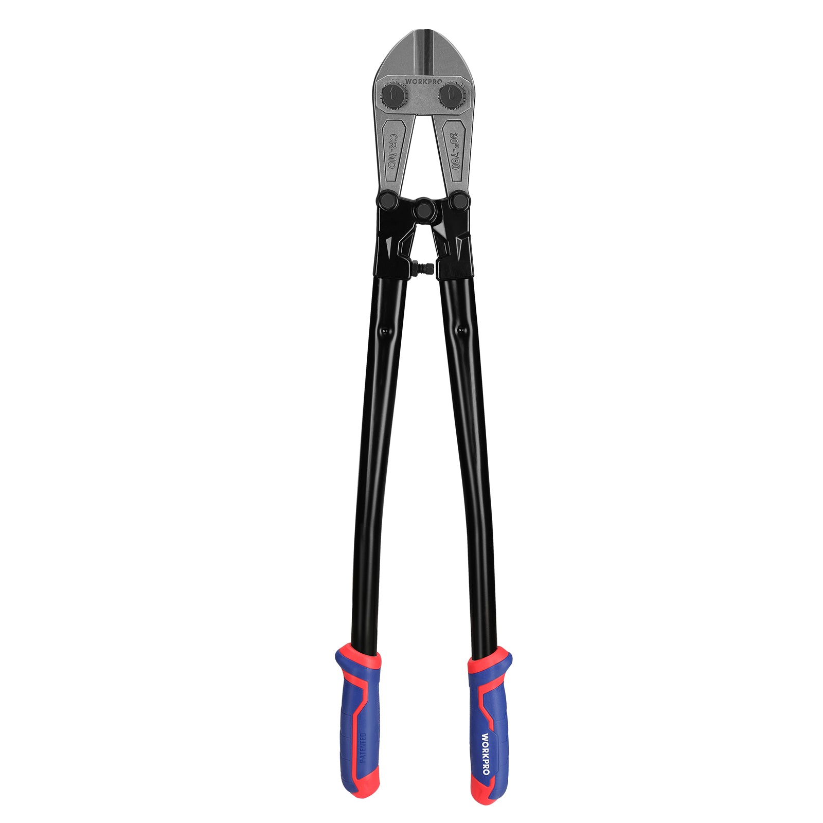 WORKPRO 30" Bolt Cutter, Chrome Molybdenum Steel Blade, Heavy Duty Bolt Cutter with Soft Rubber Grip, Cutting Tool for Cut Chain, Wire, Screw, Rivet