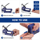 WORKPRO 3-in-1 Heavy Duty Staple Gun Kit with 1500 Staples & Remover