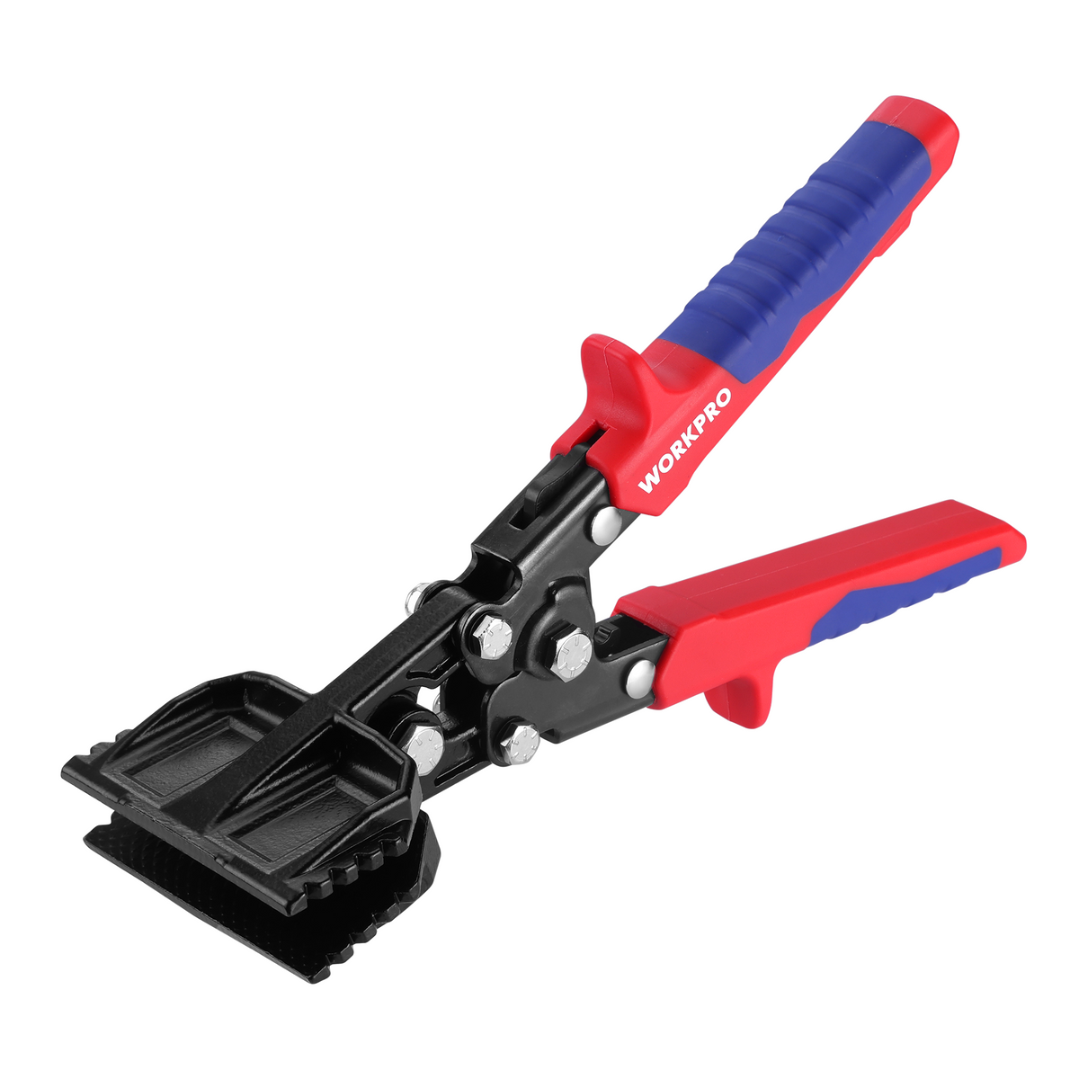 WORKPRO Hand Seamer Tool, 3-Inch Sheet Metal Bender, Heavy-Duty Steel Sheet Metal Brake Pliers for Bending, Seaming, Flattening with Ergonomic Handle and Smooth Jaw