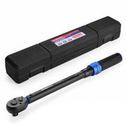 WORKPRO 1/2" Drive Click Torque Wrench, 10-170 ft-lb, ±3% Accuracy