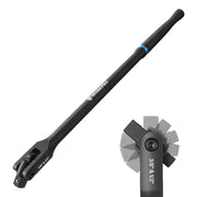 16-inch dual-drive breaker bar with 360° rotatable head and black grip handle