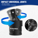 WORKPRO 65PCS 1/2” Drive Impact Socket Set,  SAE&Metric Deep & Shallow Kit