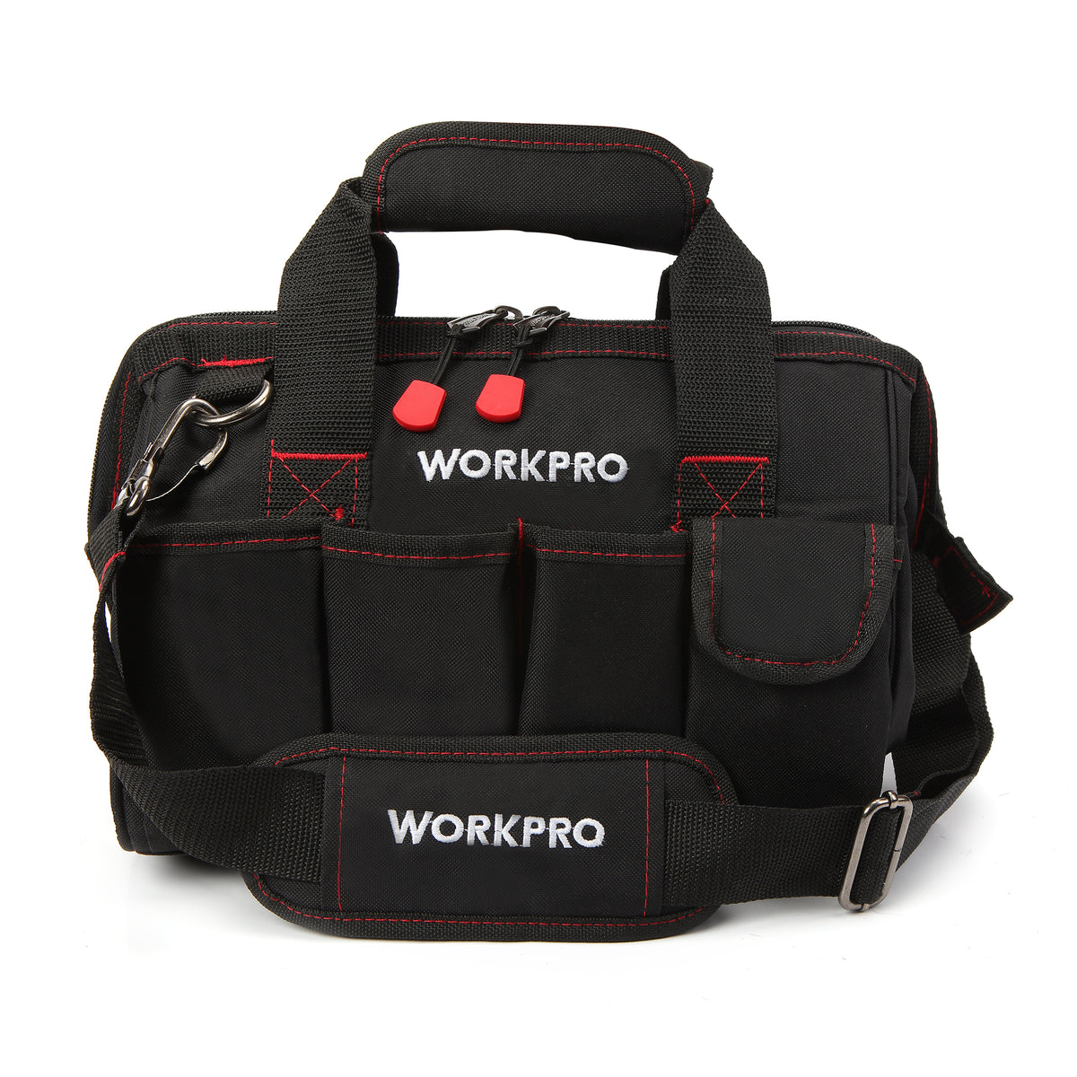 WORKPRO 12-inch Close Top Wide Mouth Storage Tool Bag