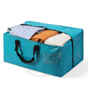 WORKPRO extra large moving bag storage tote in blue with zipper closure and heavy-duty fabric, durable innovation