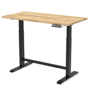 WORKPRO 48"×24" Electric Standing Height Adjustable Workbench with 48"x24" Wooden Top and Dual Motor