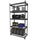 WorkPro 5-Tier Metal Storage Shelving Unit Adjustable Storage Rack Heavy Duty Shelf