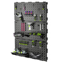 WORKPRO Metal Steel Panel Garage Wall Pegboard Organizer