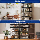 WORKPRO 5-Tier Adjustable Metal Shelving Unit-Black