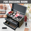 WORKPRO Mini Metal Tool Box with 2 Drawers and Top Storage, Camoflouge(W)