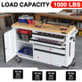 WORKPRO 52" Rolling Tool Chest with Wheels, 5-Drawer & Cabinet, 1000 lbs