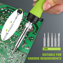 WORKPRO Soldering Iron Kit, 90W Soldering Gun with Digital Display and Iron Tips, 11-in-1 Adjustable Temperature Welding Kit for Electronic Repair, DIY Enthusiasts and Jewelry Makers (110V US Plug)