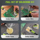 WORKPRO Soldering Iron Kit, 90W Soldering Gun with Digital Display and Iron Tips, 11-in-1 Adjustable Temperature Welding Kit for Electronic Repair, DIY Enthusiasts and Jewelry Makers (110V US Plug)