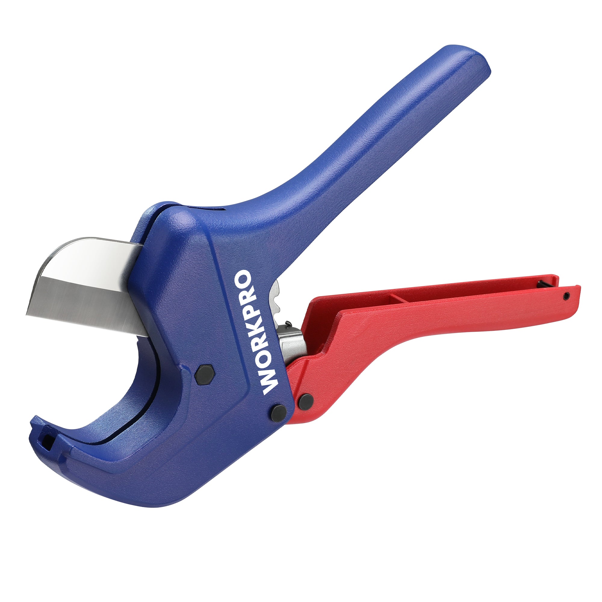 WORKPRO Ratchet PVC Pipe Cutter Tool, Cuts up to 2-1/2" PEX
