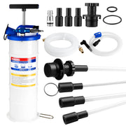WORKPRO 6.5L Pneumatic/Manual Oil Extractor Pump | Dual Operation Mode, Oil Extraction, 6.5L Capacity