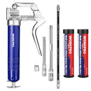 WORKPRO Mini Pistol Grip Grease Gun Set