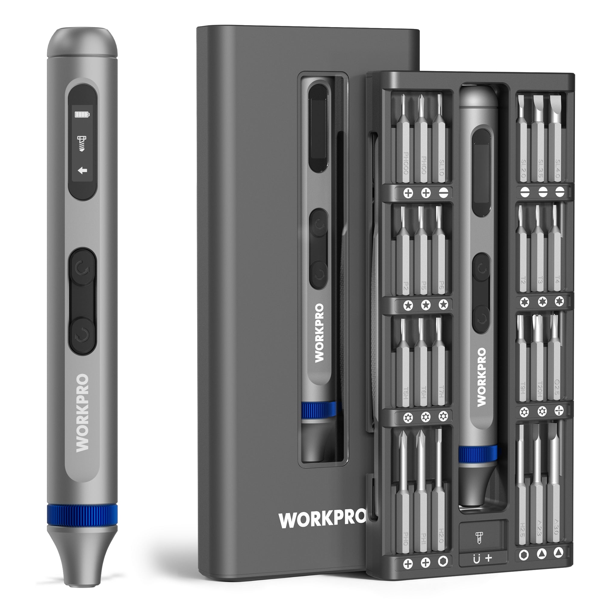 WORKPRO 3.7V 52-in-1 Electric Precision Screwdriver Kit (W)