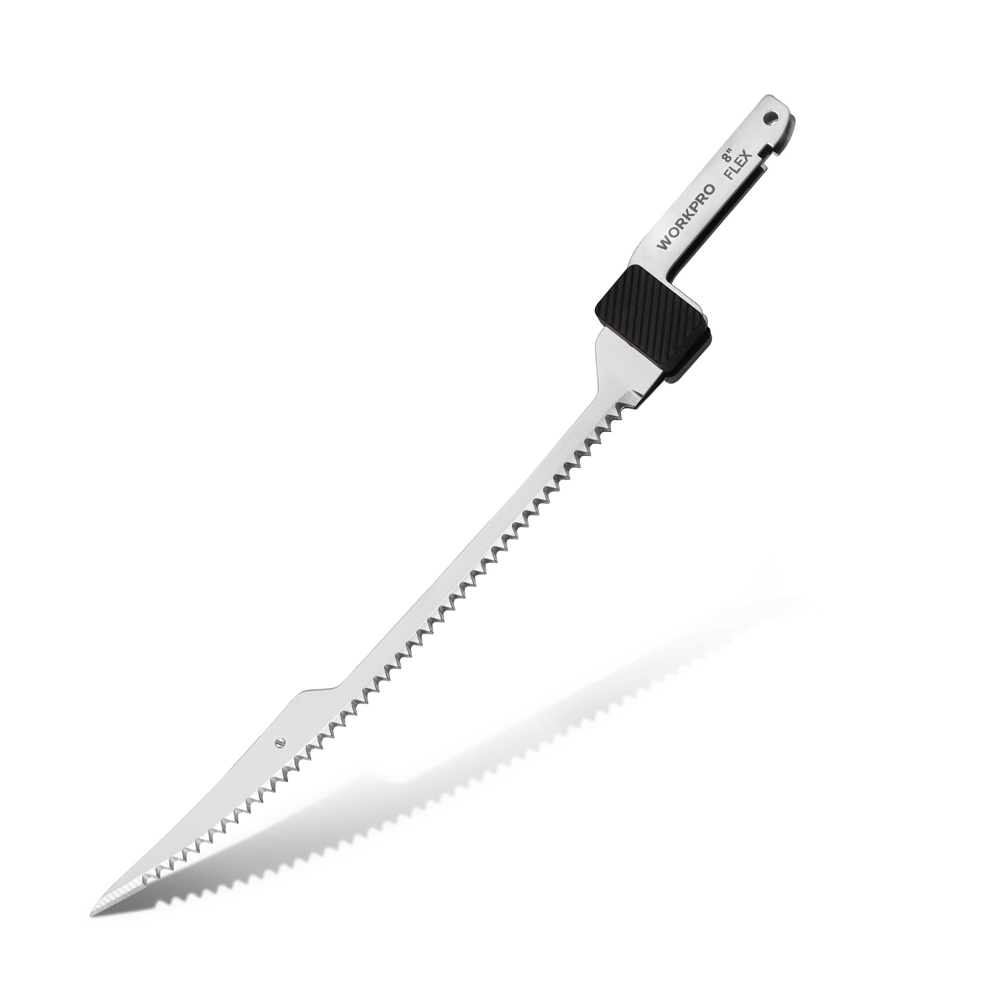 WORKPRO 8 in replacement fillet knife blade, stainless steel with serrated edge