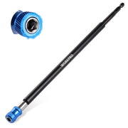 WORKPRO Drill Bit Extension magnetic bit holder in blue and black with secure durable quality for tight spaces