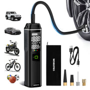 WORKPRO Tire Inflator Portable Air Compressor, 12V 7500mAh